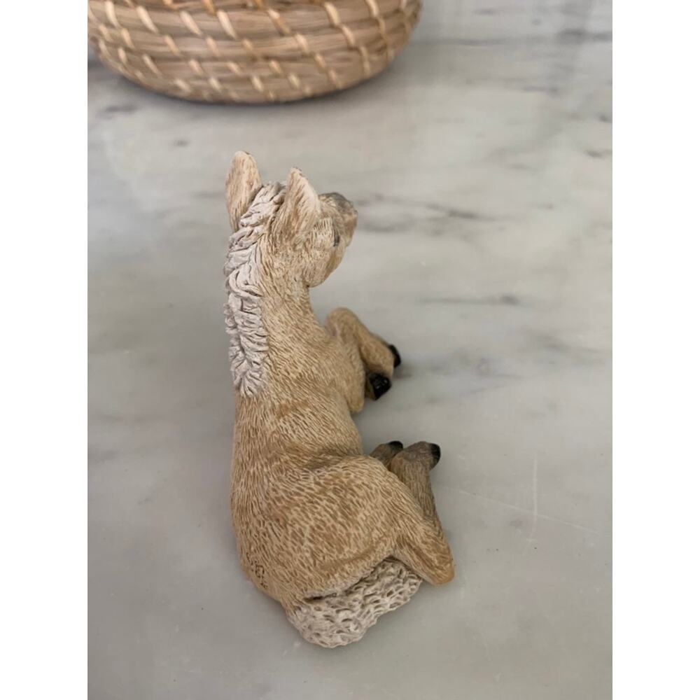 Vintage Stone Critters Foal Horse Figurine - Picture 4 of 7